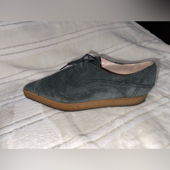 Vivienne Westwood Gray Quilted Loafers with Pointed Toe EUC - Picture 4 of 10